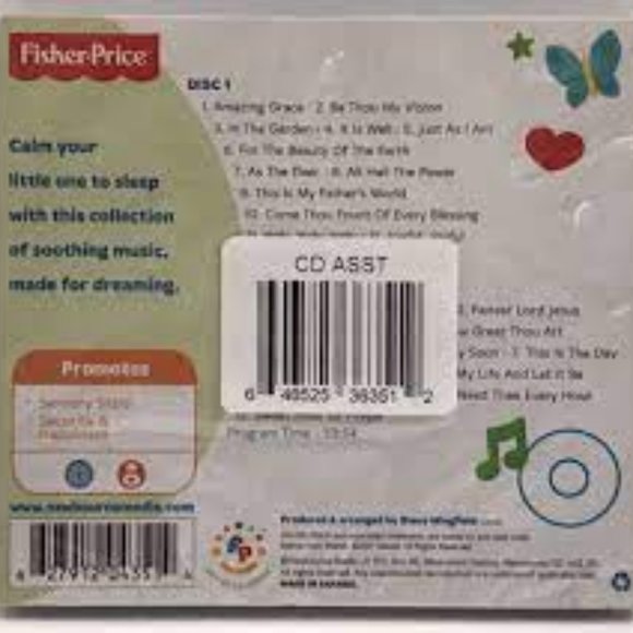 New FISHER PRICE Little Blessings Inspirational Lullabies 2-CD Set *Sealed* - Picture 2 of 2